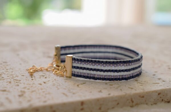 Bracelet Levana bleu – Image 2